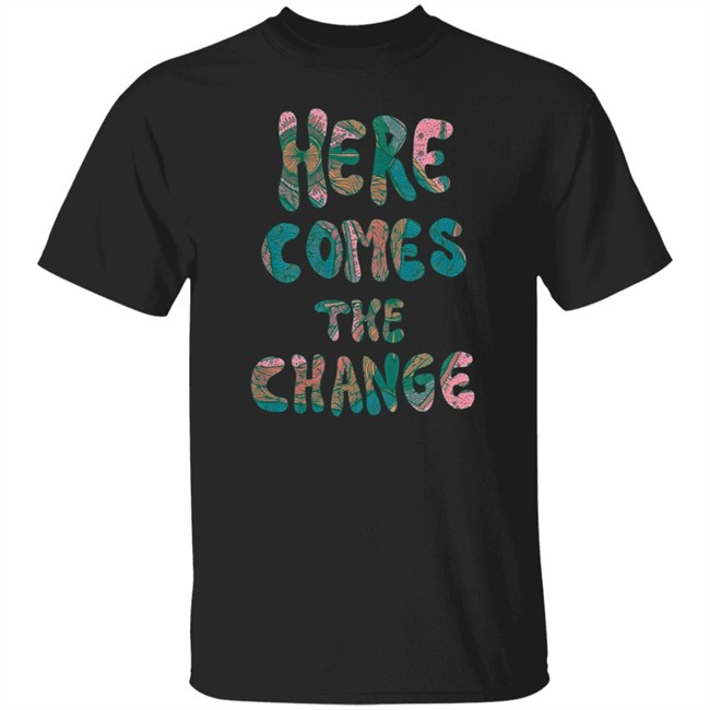 Kesha Store Merch Here Comes The Change Tee Shirt Kesha Store Merch Here Comes The Change Tee Shirt