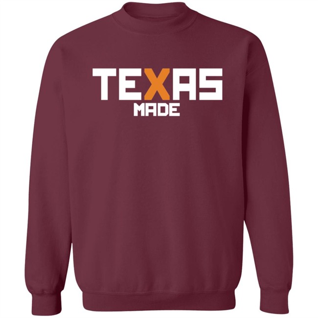 Texas Made Sam Ehlinger Long Sleeve T Shirt Texas Made Sam Ehlinger Long Sleeve T Shirt