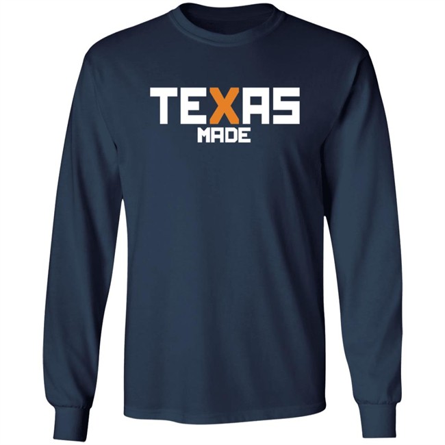 Texas Made Sam Ehlinger Long Sleeve T Shirt Texas Made Sam Ehlinger Long Sleeve T Shirt