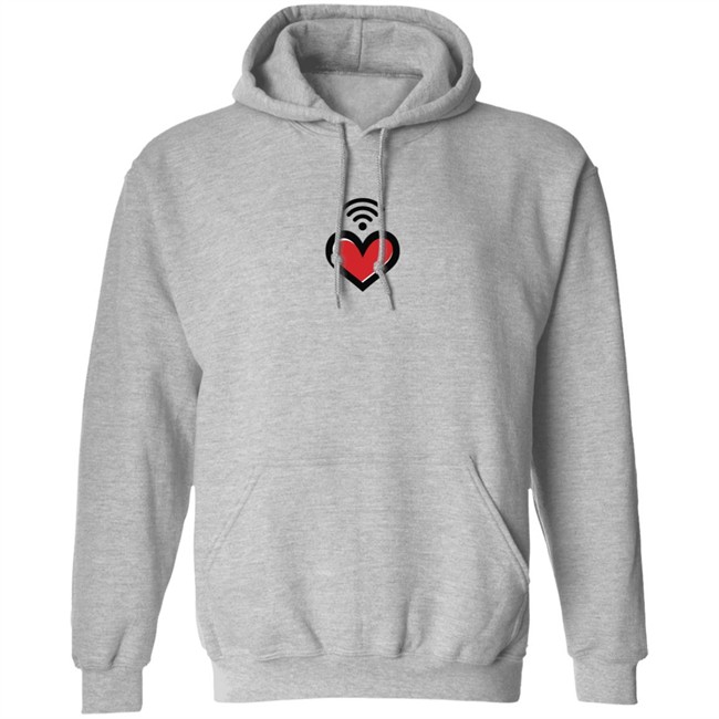 Wanggwan Merch Love Wi Fi Hoodie