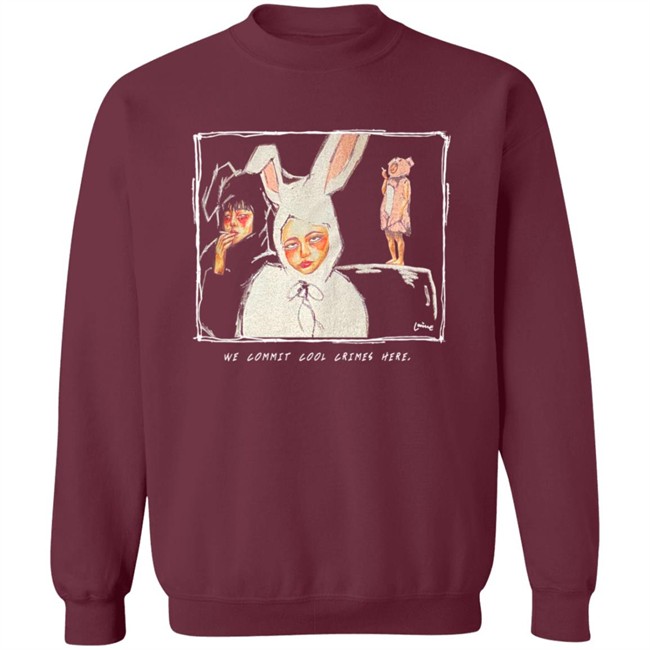 We Commit Cool Crimes Here Lucille Shirt We Commit Cool Crimes Here Lucille Shirt