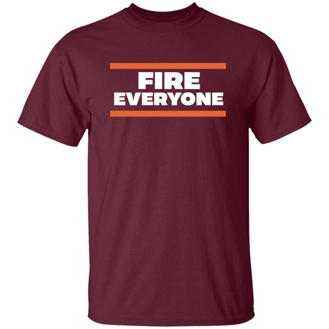 Fire Everyone Bears T Shirt Drunkkhalilmack Fire Everyone Bears T Shirt Drunkkhalilmack