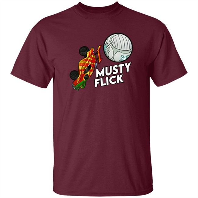 Amustycow Merch Musty Flick Red and Orange Car Hoodie Amustycow Merch Musty Flick Red and Orange Car Hoodie