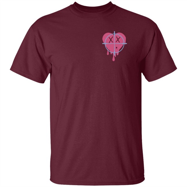 Merch Labs Heart JazzyGuns Hoodie Merch Labs Heart JazzyGuns Hoodie