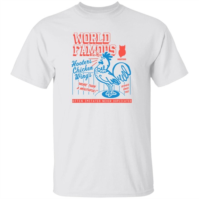 Hooters Shop Hooters World Famous Chicken T Shirt Hooters Shop Hooters World Famous Chicken T Shirt
