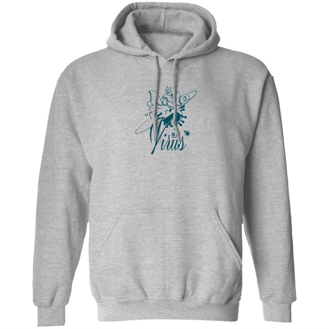 Hate Is A Virus Green Tee Shirt Hate Is A Virus Green Tee Shirt