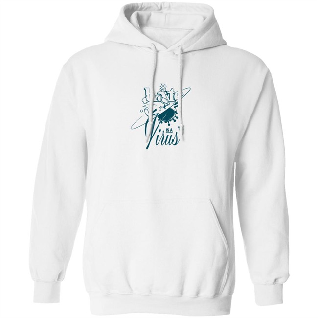 Hate Is A Virus Green Tee Shirt Hate Is A Virus Green Tee Shirt