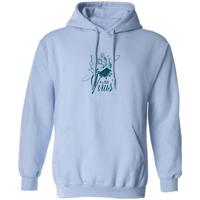 Hate Is A Virus Green Tee Shirt Hate Is A Virus Green Tee Shirt