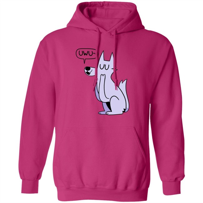 Ac Stuart Uwu Kevin The Wolf Hoodie Ac Stuart Uwu Kevin The Wolf Hoodie