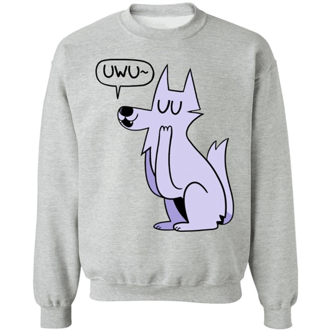 Ac Stuart Uwu Kevin The Wolf Hoodie Ac Stuart Uwu Kevin The Wolf Hoodie