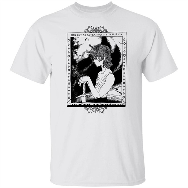 Non Est Ad Astra Mollis E Teris Via Shirt Zzzroadkill Non Est Ad Astra Mollis E Teris Via Shirt Zzzroadkill