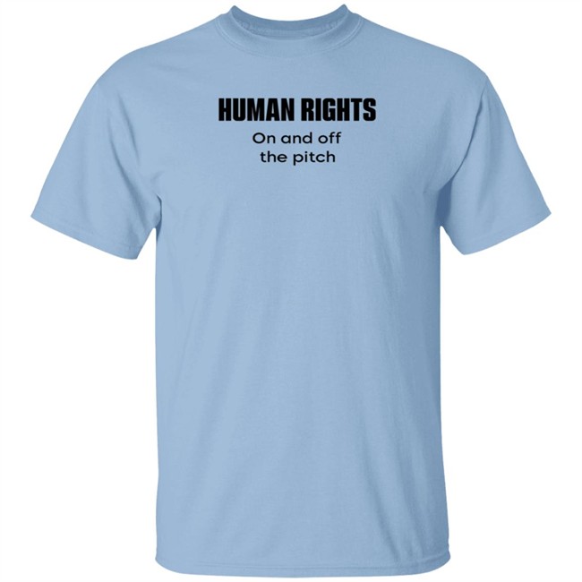 Human Rights On And Off The Pitch T Shirt Versus