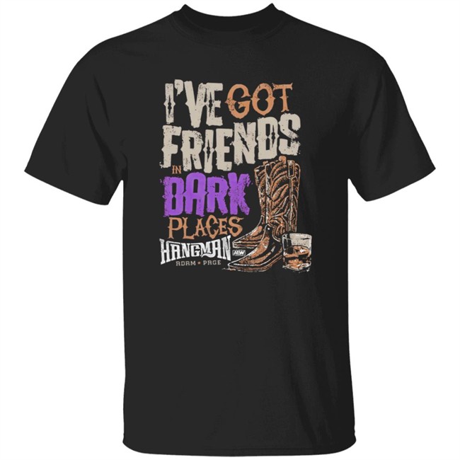 Shopaew Merch Friends in Dark Places Shirt Shopaew Merch Friends in Dark Places Shirt