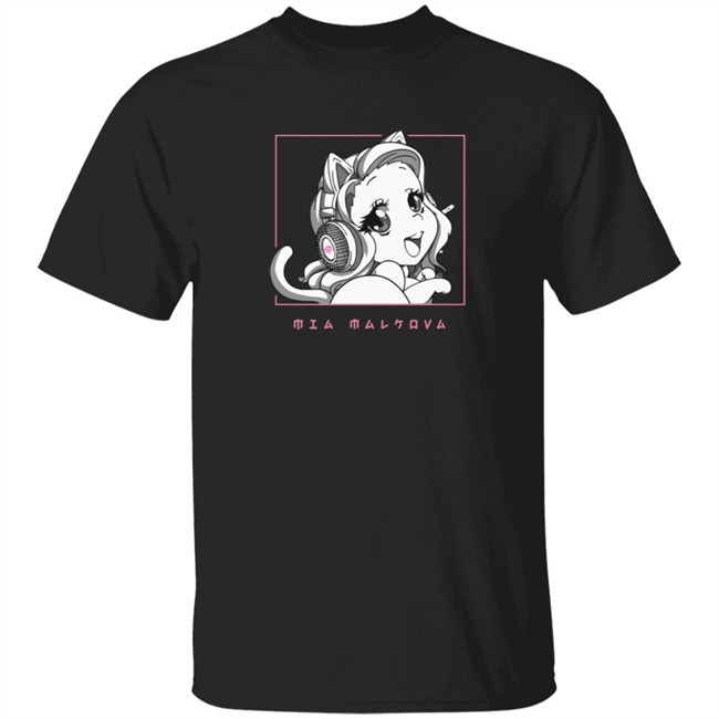 Fluxtv Merch Chibi Tee Shirt Black Fluxtv Merch Chibi Tee Shirt Black