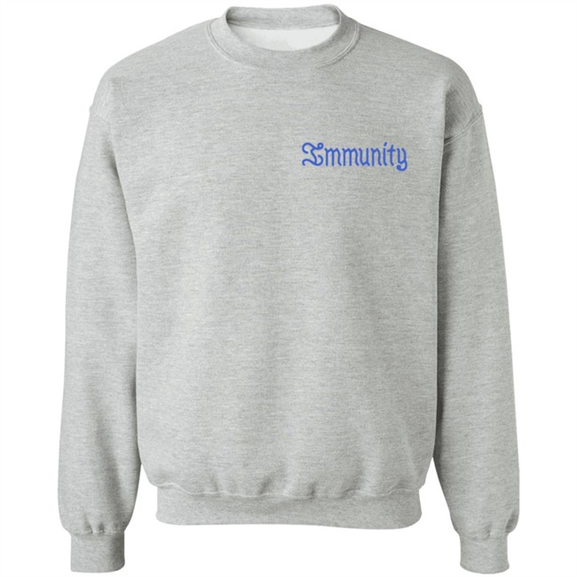 Clairo Merch Immunity Crewneck Sweatshirt Clairo Merch Immunity Crewneck Sweatshirt