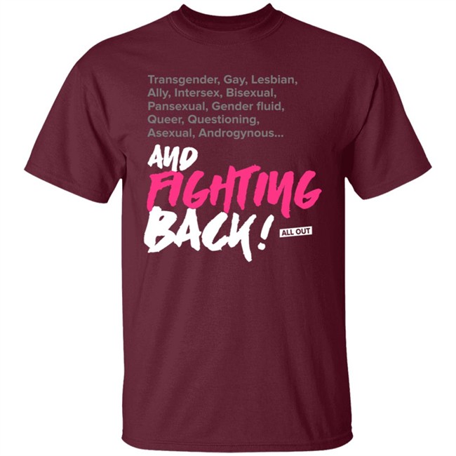 All Out Shop Fighting Tee Shirt All Out Shop Fighting Tee Shirt