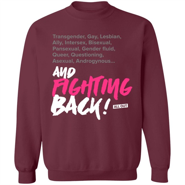 All Out Shop Fighting Tee Shirt All Out Shop Fighting Tee Shirt