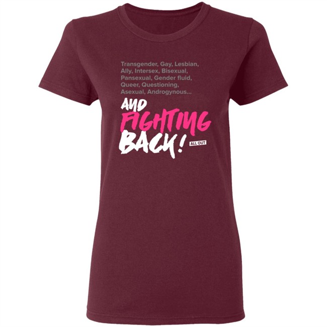 All Out Shop Fighting Tee Shirt All Out Shop Fighting Tee Shirt