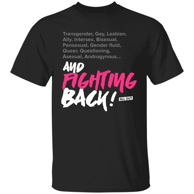 All Out Shop Fighting Tee Shirt All Out Shop Fighting Tee Shirt