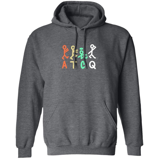 A Tribe Called Quest Merch Stick Figure Olive Hoodie A Tribe Called Quest Merch Stick Figure Olive Hoodie