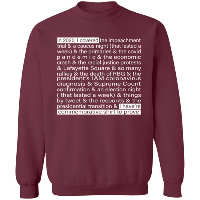 Jim Acosta IIn 2020 I Covered The Impeachment Trial & A Caucus Night Shirt Jim Acosta IIn 2020 I Covered The Impeachment Trial & A Caucus Night Shirt