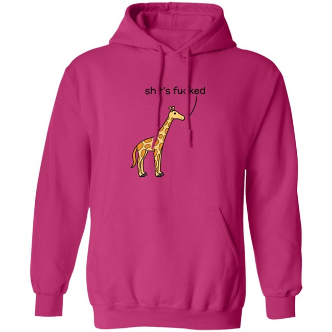 Shopdinosaur Merch Shit’S Fucked Giraffe Hoodie Aubriepesky Shopdinosaur Merch Shit’S Fucked Giraffe Hoodie Aubriepesky