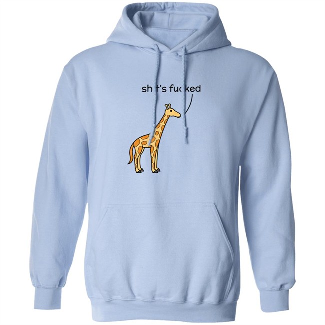 Shopdinosaur Merch Shit’S Fucked Giraffe Hoodie Aubriepesky Shopdinosaur Merch Shit’S Fucked Giraffe Hoodie Aubriepesky