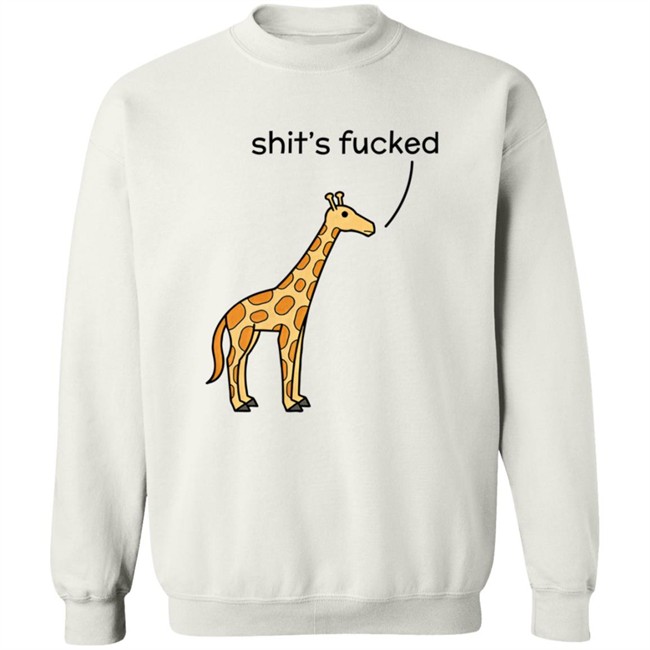 Shopdinosaur Merch Shit’S Fucked Giraffe Hoodie Aubriepesky Shopdinosaur Merch Shit’S Fucked Giraffe Hoodie Aubriepesky