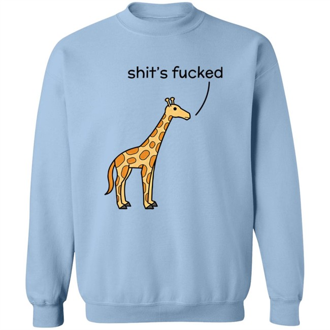 Shopdinosaur Merch Shit’S Fucked Giraffe Hoodie Aubriepesky Shopdinosaur Merch Shit’S Fucked Giraffe Hoodie Aubriepesky
