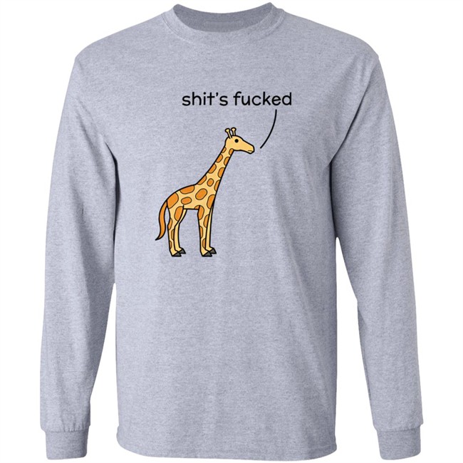 Shopdinosaur Merch Shit’S Fucked Giraffe Hoodie Aubriepesky Shopdinosaur Merch Shit’S Fucked Giraffe Hoodie Aubriepesky