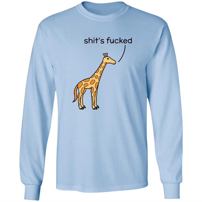 Shopdinosaur Merch Shit’S Fucked Giraffe Hoodie Aubriepesky Shopdinosaur Merch Shit’S Fucked Giraffe Hoodie Aubriepesky