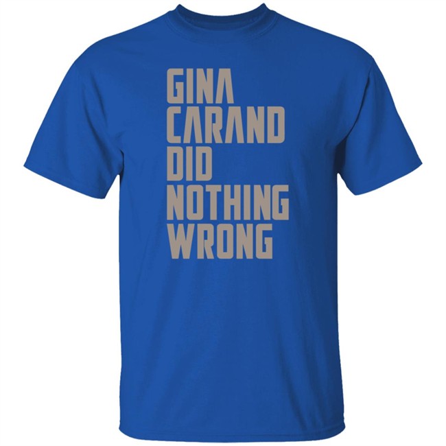 Gina Carano Did Nothing Wrong T Shirt Bob Iger Gina Carano Did Nothing Wrong T Shirt Bob Iger