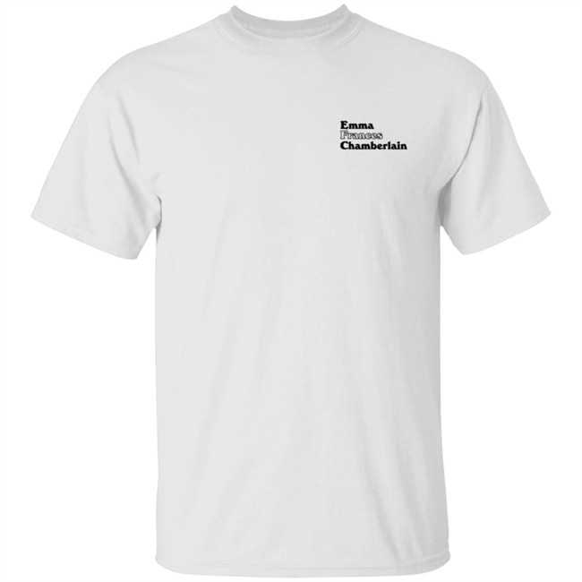 Emma Chamberlain Merch Frances Tee Shirt Emma Chamberlain Merch Frances Tee Shirt