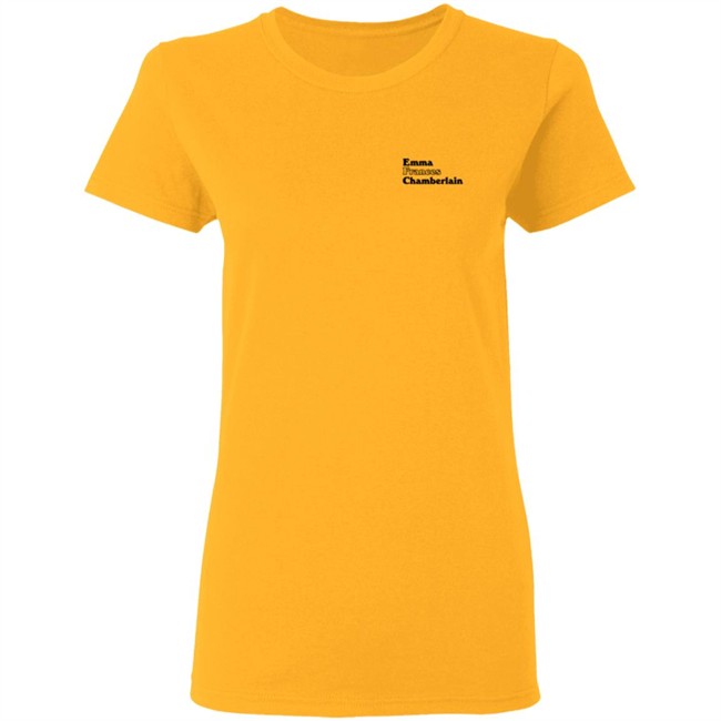 Emma Chamberlain Merch Frances Tee Shirt Emma Chamberlain Merch Frances Tee Shirt