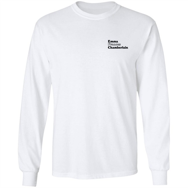 Emma Chamberlain Merch Frances Tee Shirt Emma Chamberlain Merch Frances Tee Shirt
