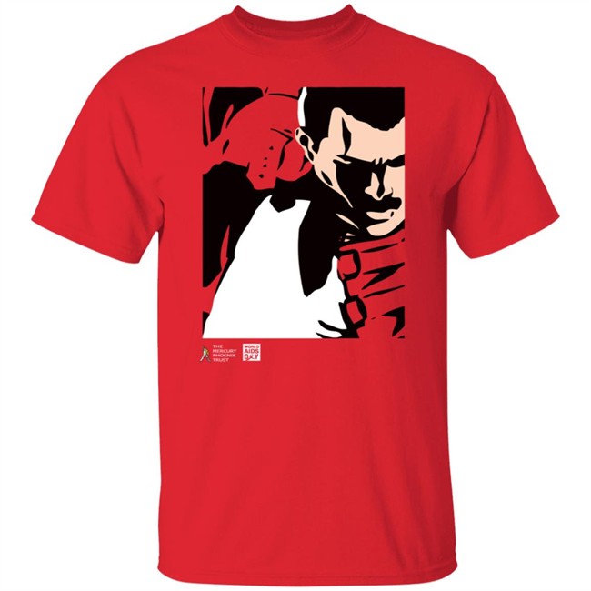 Queen Online Shop Freddie Mercury World Tee Shirt