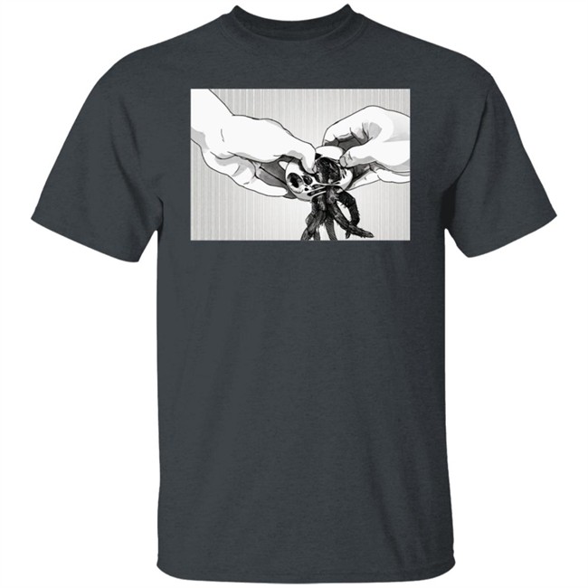 Fyyaa Horror Manga Hatch Tee Shirt Fyyaa Horror Manga Hatch Tee Shirt