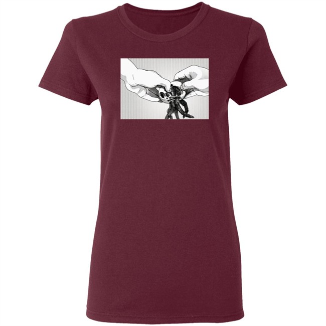 Fyyaa Horror Manga Hatch Tee Shirt Fyyaa Horror Manga Hatch Tee Shirt