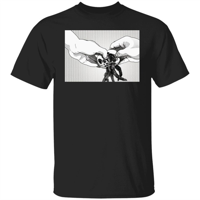Fyyaa Horror Manga Hatch Tee Shirt Fyyaa Horror Manga Hatch Tee Shirt