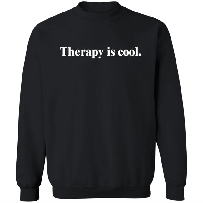 Tiffanyroe Merch Therapy Is Cool Hoodie Ashley Johnson Tiffanyroe Merch Therapy Is Cool Hoodie Ashley Johnson