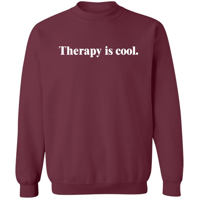 Tiffanyroe Merch Therapy Is Cool Hoodie Ashley Johnson Tiffanyroe Merch Therapy Is Cool Hoodie Ashley Johnson