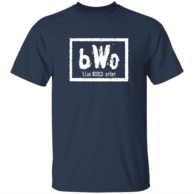 Blue World Order Shirt Blue World Order Shirt