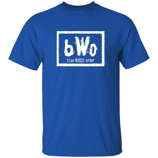 Blue World Order Shirt Blue World Order Shirt