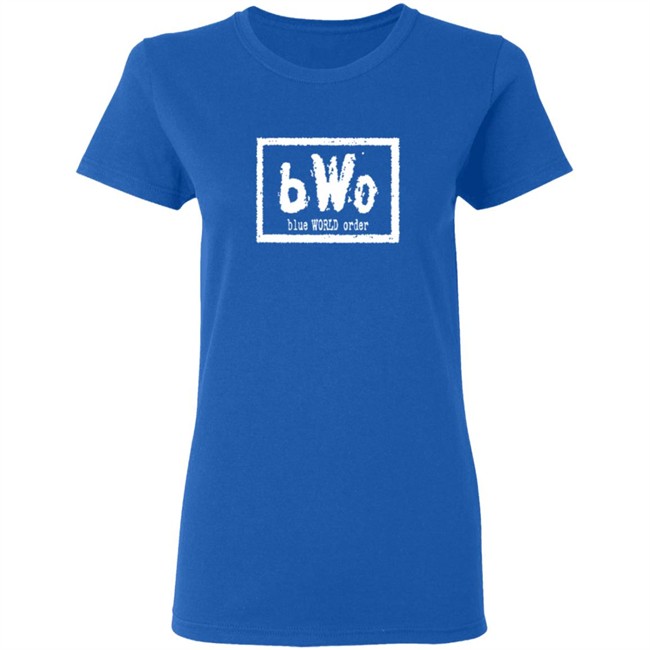 Blue World Order Shirt Blue World Order Shirt