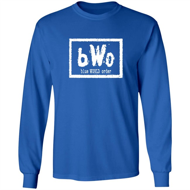 Blue World Order Shirt Blue World Order Shirt