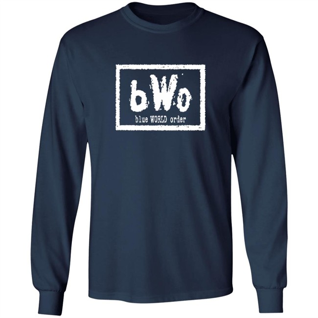 Blue World Order Shirt Blue World Order Shirt