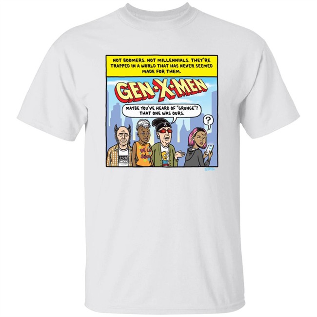 Ward Sutton Gen X Men Gray Shirt Ward Sutton Gen X Men Gray Shirt