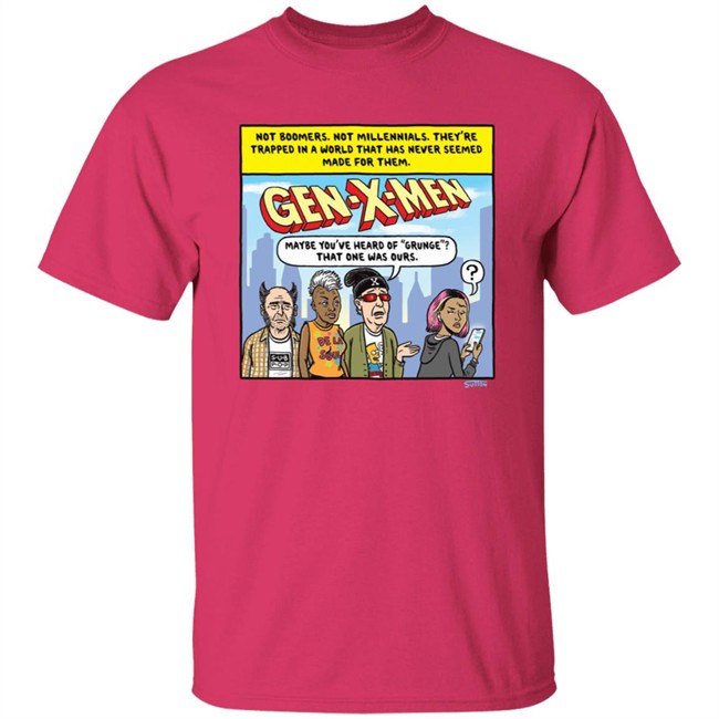 Ward Sutton Gen X Men Gray Shirt Ward Sutton Gen X Men Gray Shirt