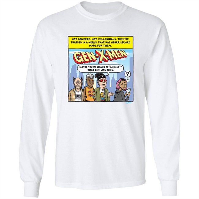 Ward Sutton Gen X Men Gray Shirt Ward Sutton Gen X Men Gray Shirt