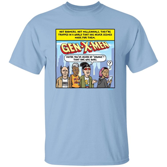 Ward Sutton Gen X Men Gray Shirt Ward Sutton Gen X Men Gray Shirt